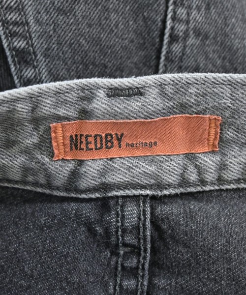 NEEDBY heritage（ニードバイヘリテージ）デニムパンツ 黒 サイズ:23(XS位) レディース/2200674965218