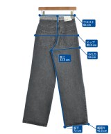 NEEDBY heritage（ニードバイヘリテージ）デニムパンツ 黒 サイズ:23(XS位) レディース/2200674965218