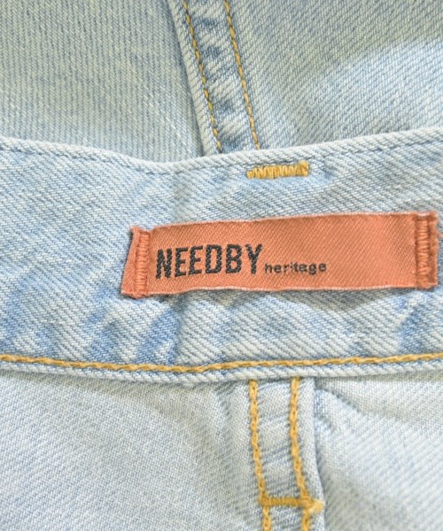 NEEDBY heritage（ニードバイヘリテージ）デニムパンツ 青 サイズ:23(XS位) レディース/2200694463015