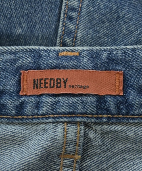 NEEDBY heritage（ニードバイヘリテージ）デニムパンツ 青 サイズ:27(M位) レディース/2200695074098