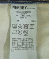 NEEDBY heritage（ニードバイヘリテージ）デニムパンツ 青 サイズ:27(M位) レディース/2200695074098