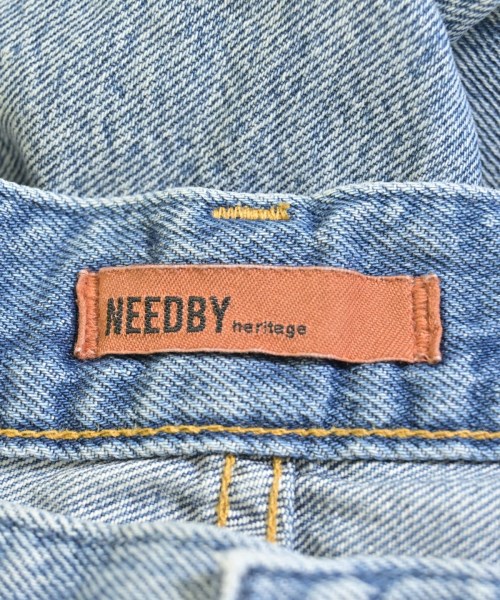 NEEDBY heritage（ニードバイヘリテージ）デニムパンツ 青 サイズ:27(M位) レディース/2200693886020