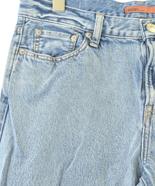 NEEDBY heritage（ニードバイヘリテージ）デニムパンツ 青 サイズ:27(M位) レディース/2200693886020