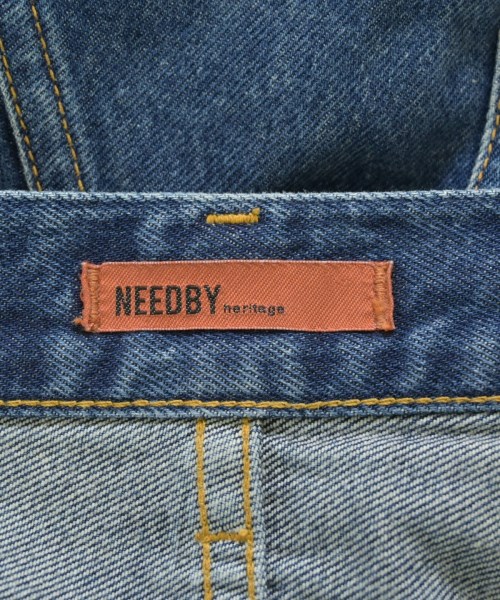 NEEDBY heritage（ニードバイヘリテージ）デニムパンツ 青 サイズ:27(M位) レディース/2200702050039
