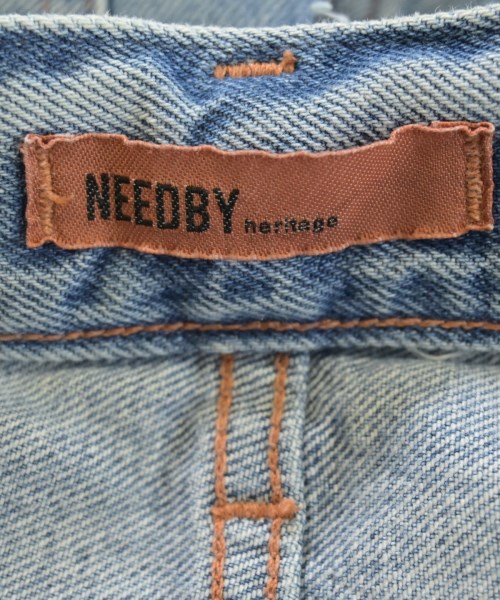 NEEDBY heritage（ニードバイヘリテージ）デニムパンツ 青 サイズ:29(L位) レディース/2200654840054