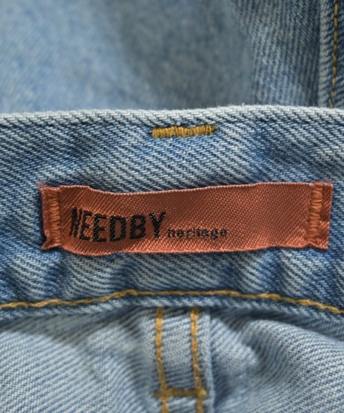 NEEDBY heritage（ニードバイヘリテージ）デニムパンツ 青 サイズ:24(S位) レディース/2200657384029