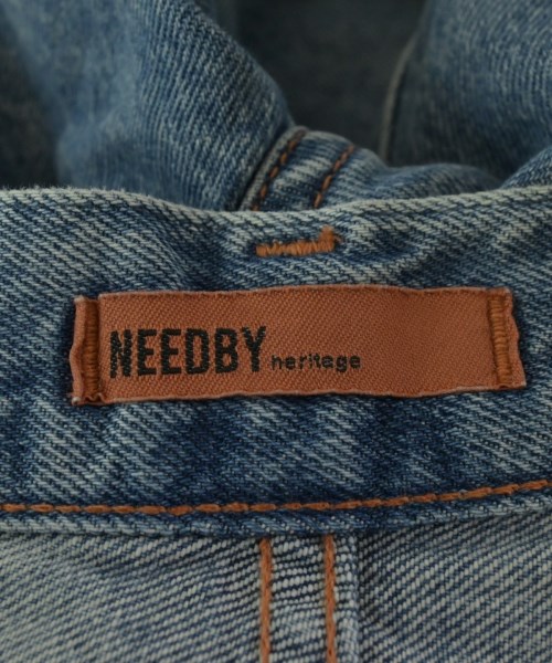 NEEDBY heritage（ニードバイヘリテージ）デニムパンツ 青 サイズ:26(M位) レディース/2200659337023
