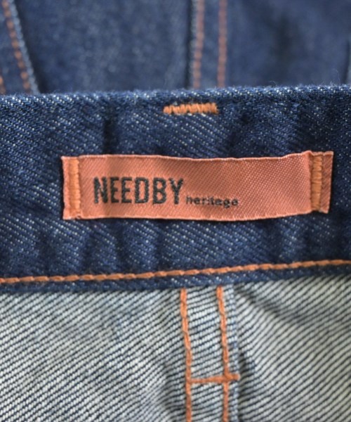 NEEDBY heritage（ニードバイヘリテージ）デニムパンツ 青 サイズ:24(S位) レディース/2200659865106