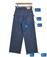 NEEDBY heritage（ニードバイヘリテージ）デニムパンツ 青 サイズ:24(S位) レディース/2200659865106