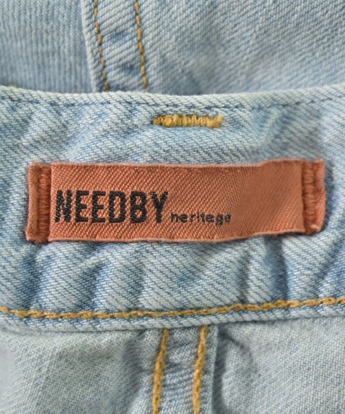 NEEDBY heritage（ニードバイヘリテージ）デニムパンツ 青 サイズ:24(S位) レディース/2200709051084