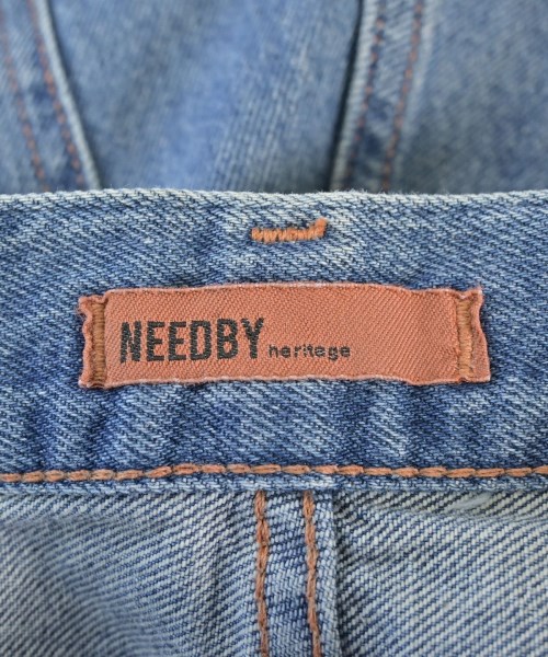 NEEDBY heritage（ニードバイヘリテージ）デニムパンツ 青 サイズ:24(S位) レディース/2200715798065