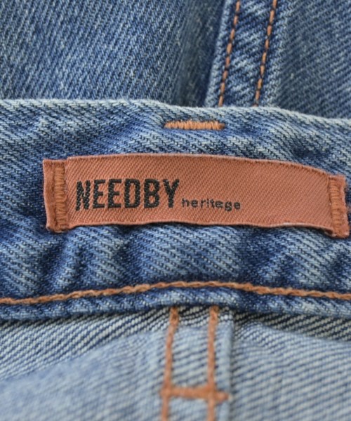 NEEDBY heritage（ニードバイヘリテージ）デニムパンツ 青 サイズ:26(M位) レディース/2200715798072