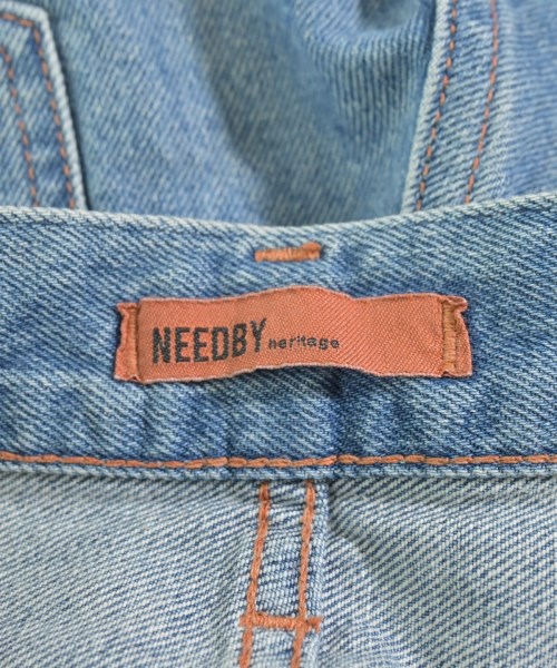 NEEDBY heritage（ニードバイヘリテージ）デニムパンツ 青 サイズ:23(XS位) レディース/2200636643017