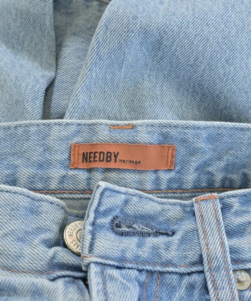 NEEDBY heritage（ニードバイヘリテージ）デニムパンツ 青 サイズ:26(M位) レディース/2200639167022