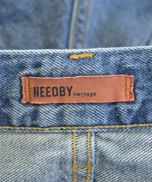 NEEDBY heritage（ニードバイヘリテージ）デニムパンツ 青 サイズ:26(M位) レディース/2200652318012