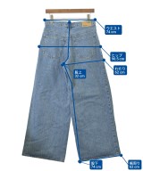 NEEDBY heritage（ニードバイヘリテージ）デニムパンツ 青 サイズ:26(M位) レディース/2200652318012