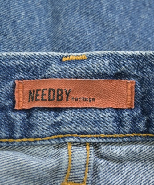 NEEDBY heritage（ニードバイヘリテージ）デニムパンツ 青 サイズ:30(XL位) レディース/2200702001055