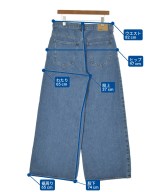 NEEDBY heritage（ニードバイヘリテージ）デニムパンツ 青 サイズ:30(XL位) レディース/2200702001055
