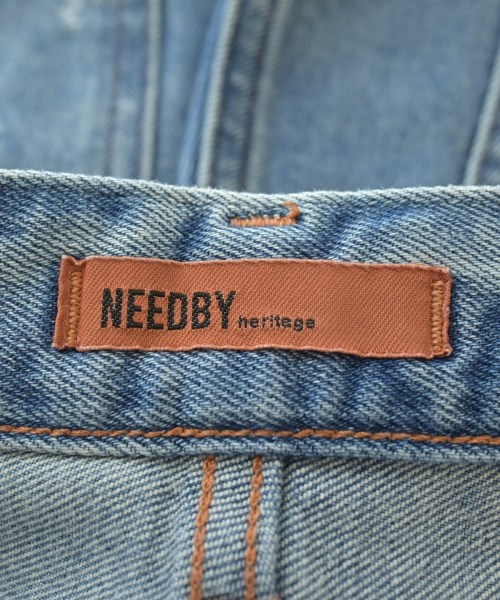 NEEDBY heritage（ニードバイヘリテージ）デニムパンツ 青 サイズ:24(S位) レディース/2200703340054