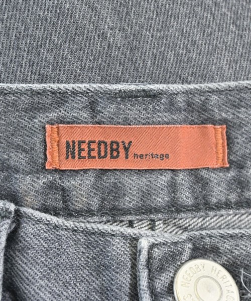 NEEDBY heritage（ニードバイヘリテージ）デニムパンツ グレー サイズ:24(S位) レディース/2200662114031
