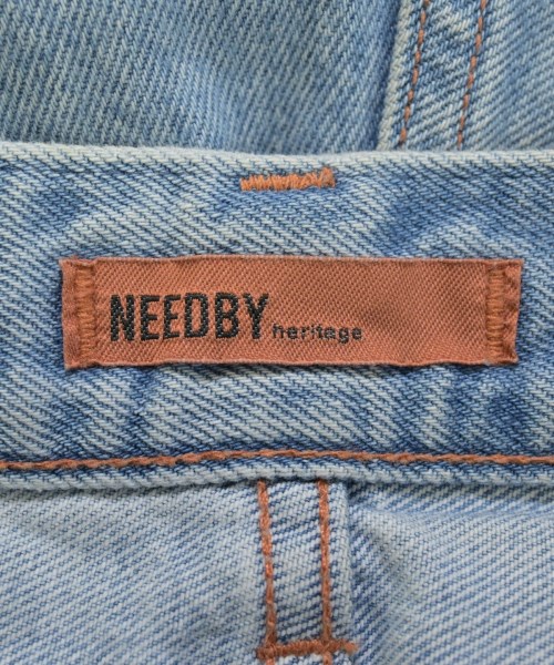 NEEDBY heritage（ニードバイヘリテージ）デニムパンツ 青 サイズ:27(M位) レディース/2200735485013