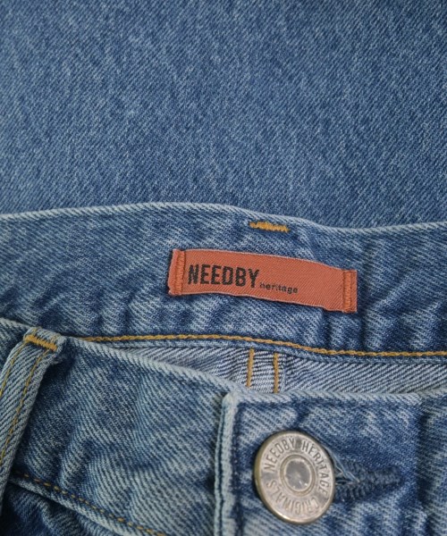 NEEDBY heritage（ニードバイヘリテージ）デニムパンツ 青 サイズ:29(S位) メンズ/2200736943505