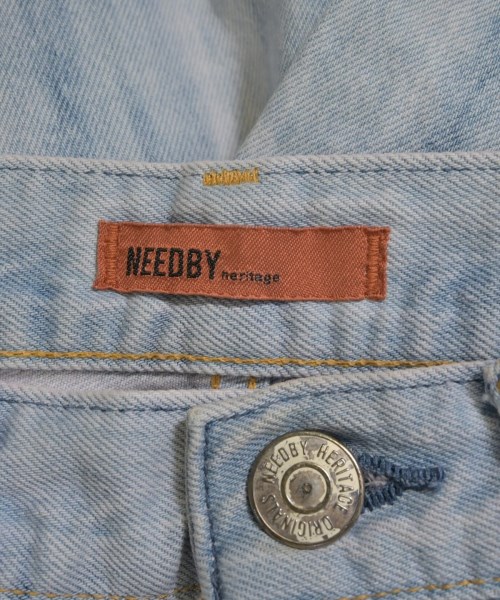 NEEDBY heritage（ニードバイヘリテージ）デニムパンツ 青 サイズ:27(M位) レディース/2200727961112
