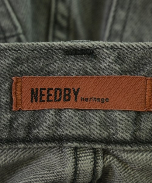NEEDBY heritage（ニードバイヘリテージ）デニムパンツ グレー サイズ:22(XS位) レディース/2200690332070