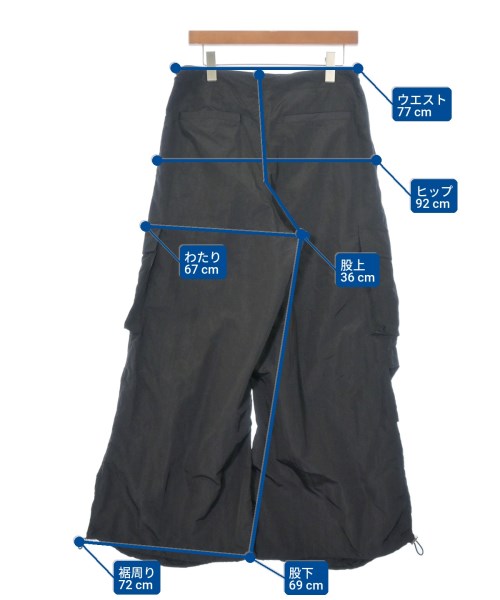 Neucon（ニューコン）カーゴパンツ 黒 サイズ:1(S位) メンズ/2200670240128