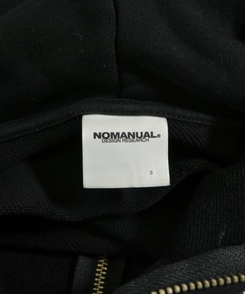 NOMANUAL（ノーマニュアル）パーカー 黒 サイズ:S メンズ/2200614269055