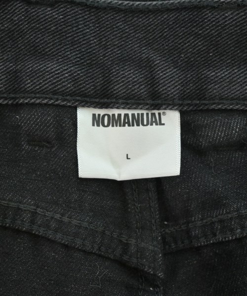 NOMANUAL（ノーマニュアル）デニムパンツ 黒 サイズ:L メンズ/2200679877127