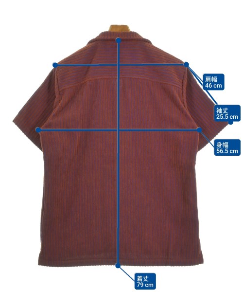 OAS（オーエーエス）カジュアルシャツ 茶 サイズ:L メンズ/2200622964232