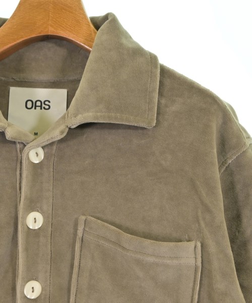 OAS（オーエーエス）カジュアルシャツ 茶 サイズ:M メンズ/2200636175037