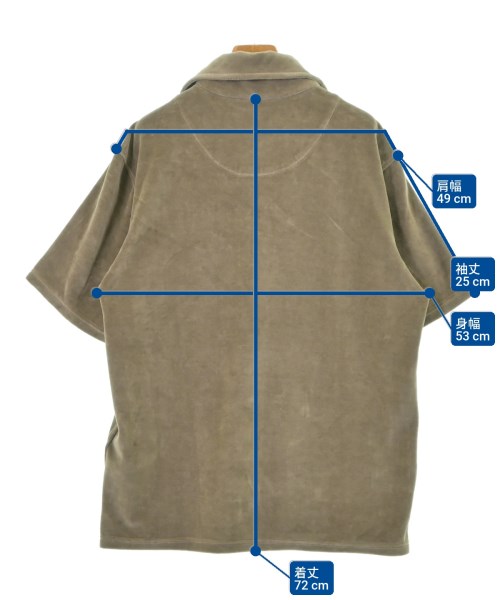 OAS（オーエーエス）カジュアルシャツ 茶 サイズ:M メンズ/2200636175037