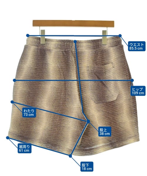 OAS（オーエーエス）ショートパンツ 茶 サイズ:XL メンズ/2200641893063
