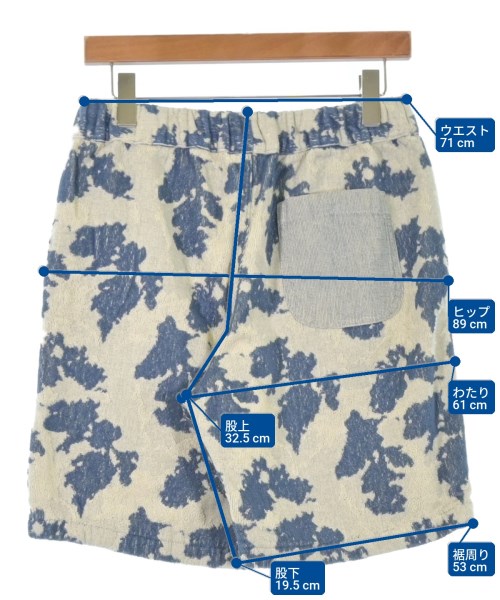 OAS（オーエーエス）ショートパンツ 白 サイズ:M メンズ/2200624682059