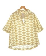 OAS（オーエーエス）カジュアルシャツ 黄 サイズ:S メンズ/2200675245678