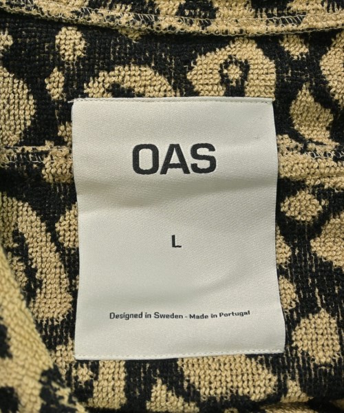 OAS（オーエーエス）カジュアルシャツ ベージュ サイズ:L メンズ/2200647877111