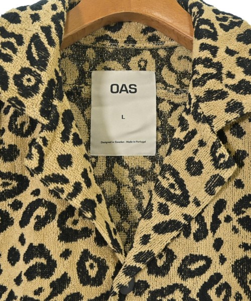 OAS（オーエーエス）カジュアルシャツ ベージュ サイズ:L メンズ/2200647877111