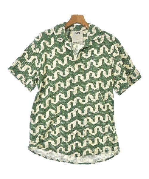 OAS(オーエーエス)カジュアルシャツ 緑 サイズ:L/2200647877128