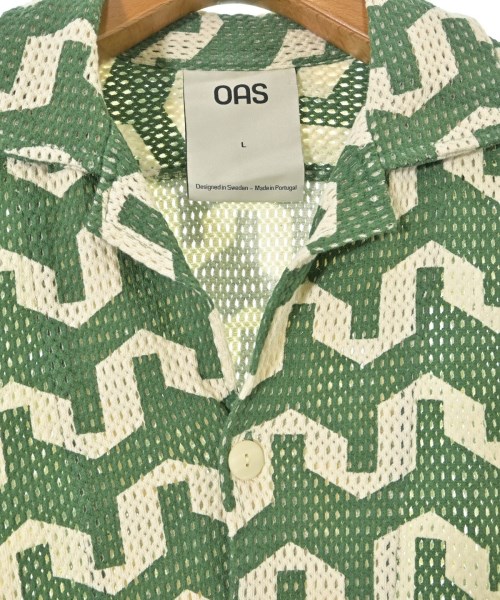 OAS（オーエーエス）カジュアルシャツ 緑 サイズ:L メンズ/2200647877128