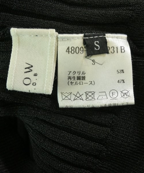 OSLOW（オスロウ）ニット・セーター 黒 サイズ:S レディース/2200655567301