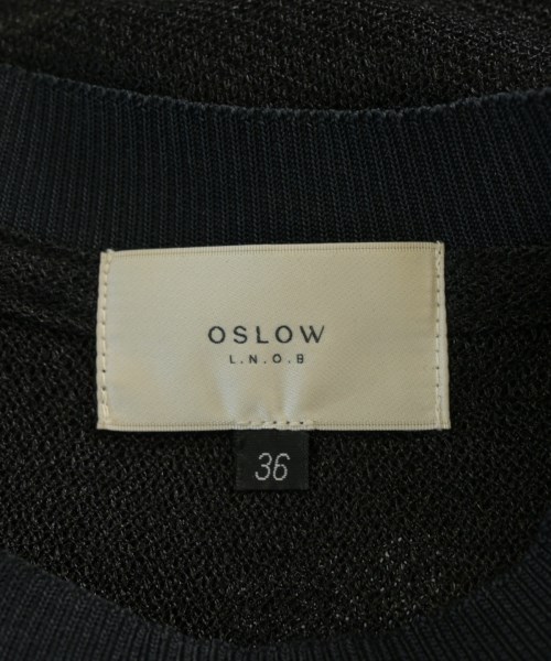 OSLOW（オスロウ）Tシャツ・カットソー 黒 サイズ:36(S位) レディース/2200730352297