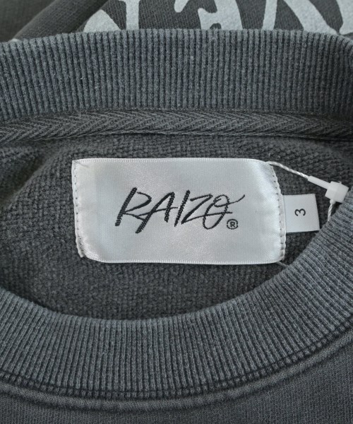 RAIZO（ライゾー）スウェット グレー サイズ:3(L位) メンズ/2200633444129
