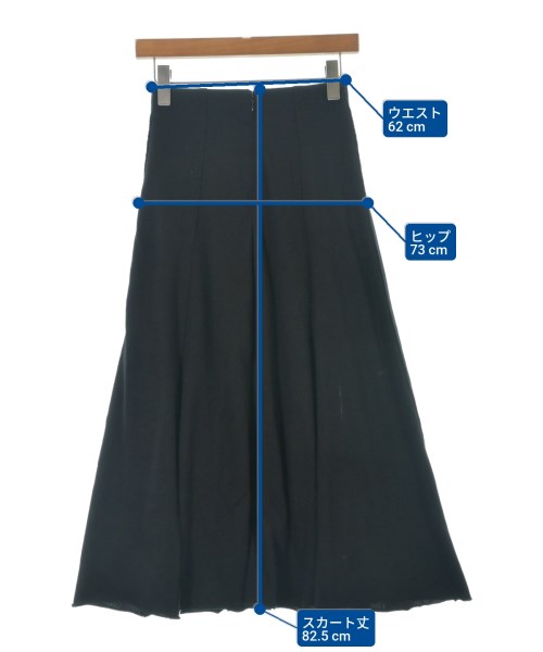 RASVOA（ラスボア）ロング・マキシ丈スカート 黒 サイズ:F レディース/2200669146059