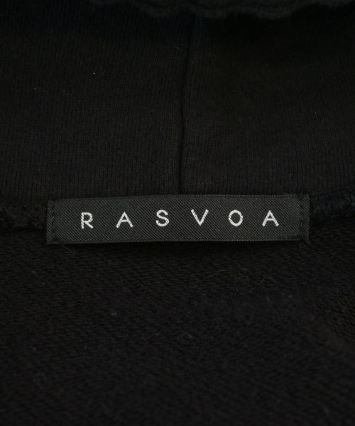 RASVOA（ラスボア）パーカー 黒 サイズ:F レディース/2200685438022