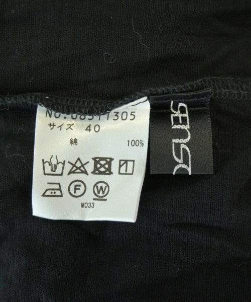 Sensounico（センソユニコ）Tシャツ・カットソー 黒 サイズ:40(M位) レディース/2200694702152