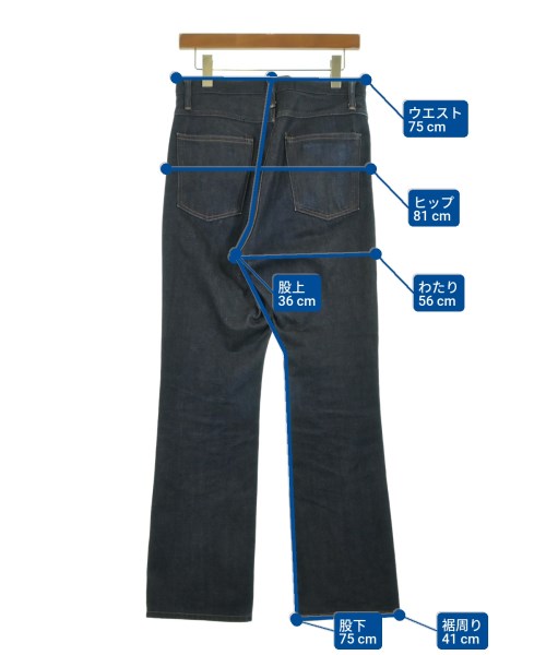 SHIOTA（シオタ）デニムパンツ 紺 サイズ:30(M位) メンズ/2200528873010
