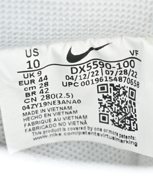 SLAM JAM（スラムジャム）スニーカー 白 サイズ:28cm メンズ/2200647840047