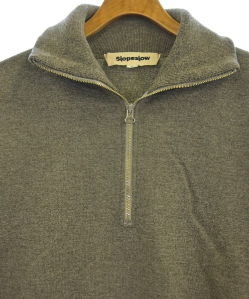 slopeslow（スロープスロウ）スウェット 茶 サイズ:L メンズ/2200540941315